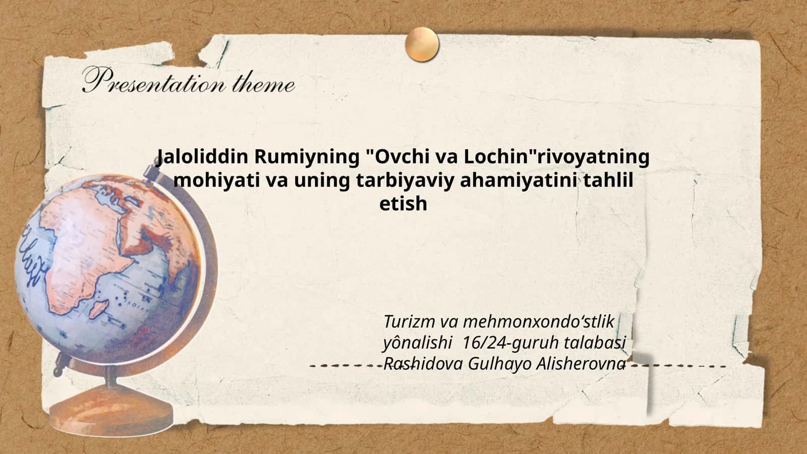 Ovchi va Lochin rivoyati 1