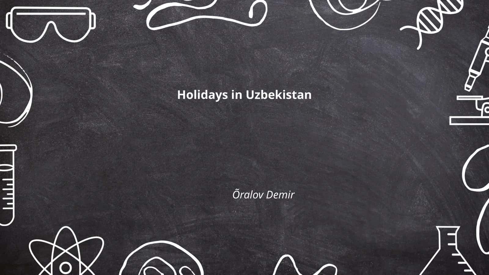Traditional Uzbek Holidays 1