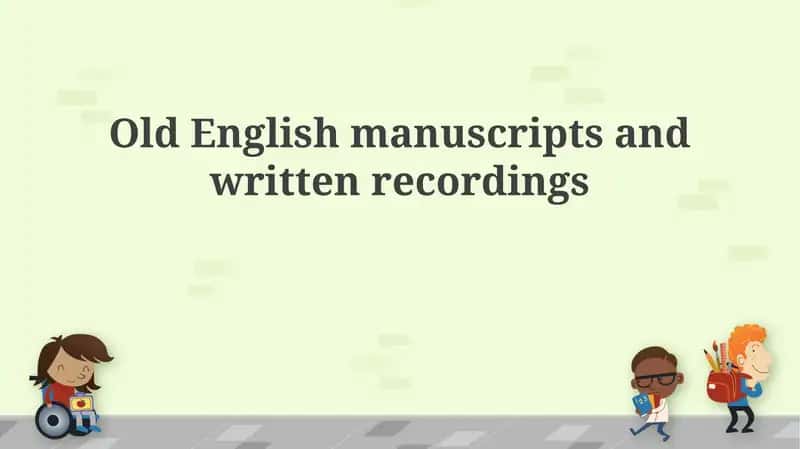 The World of Old English Manuscripts 1