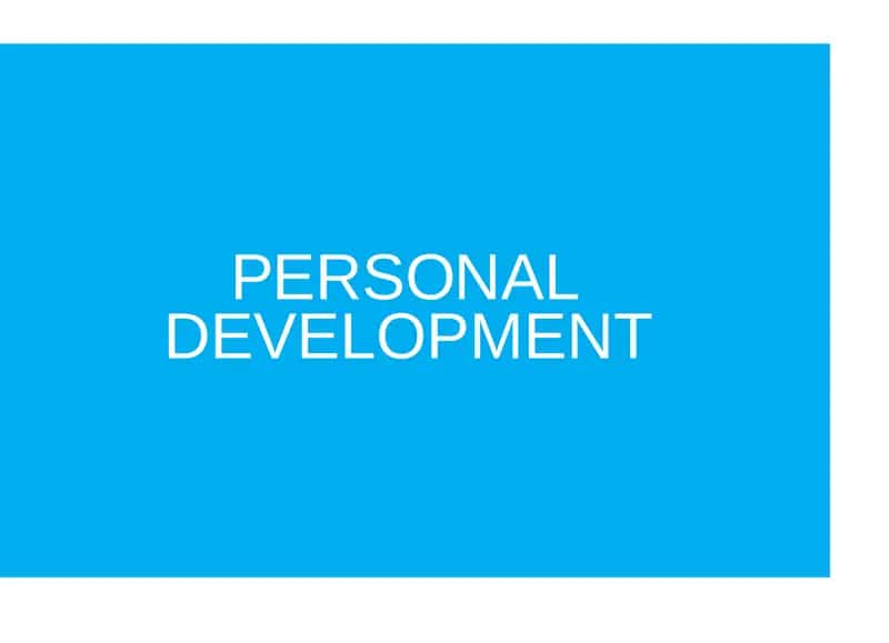 Personal Development 1