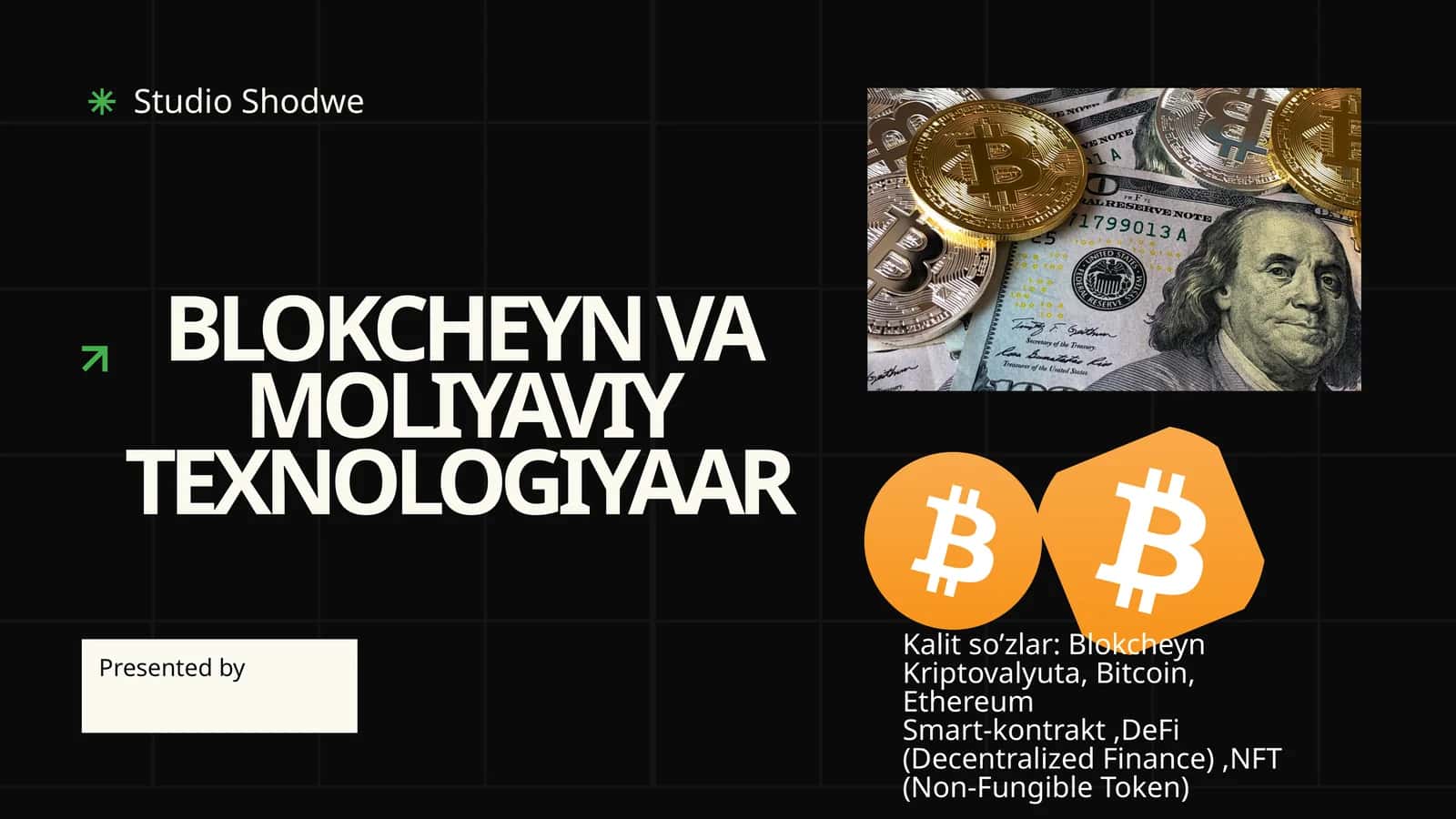 BLOKCHEYN VA MOLIYAVIY TEXNOLOGIYAAR 1