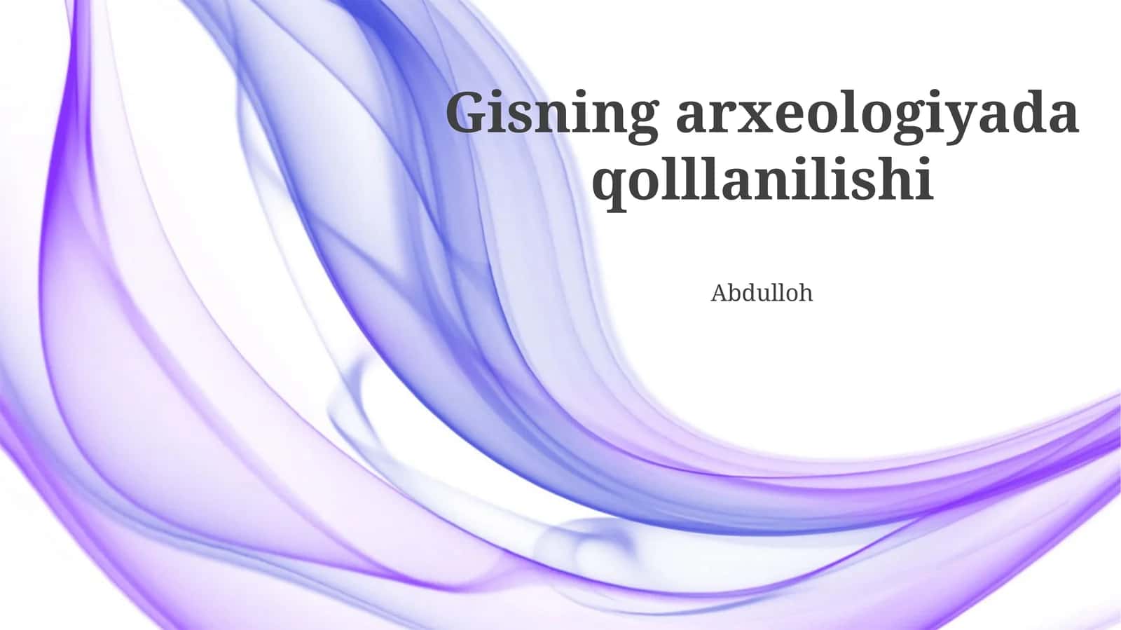 Arxeologik tadqiqotlarda qo'llanilishi 1