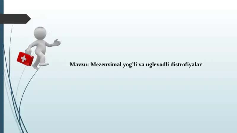 Yog' va uglevodli distrofiyalar 1