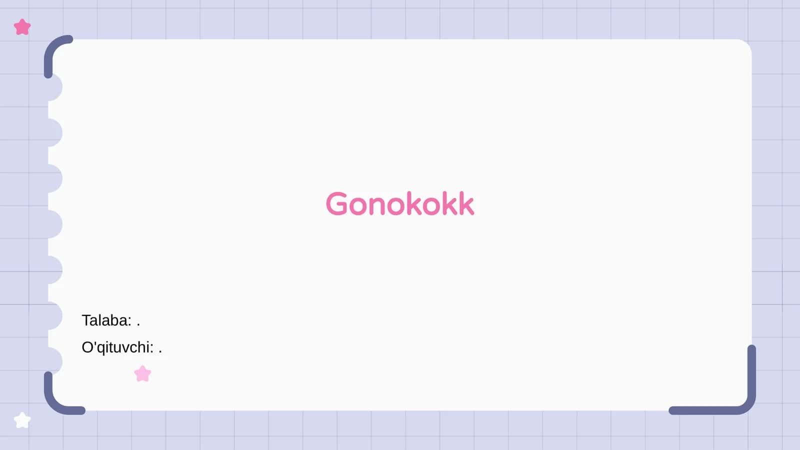 Gonokokk 1