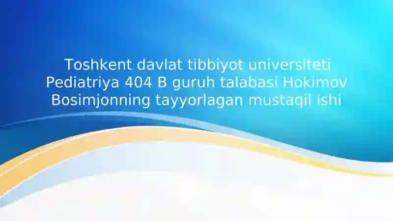 Epid tmi