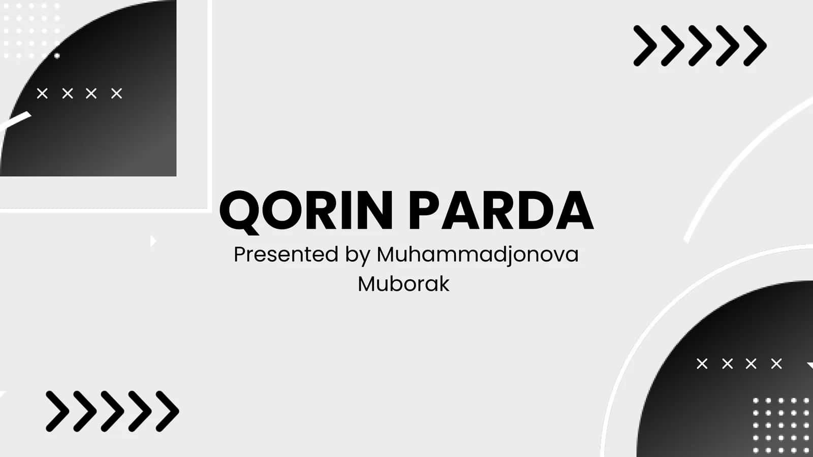 qorin parda 1