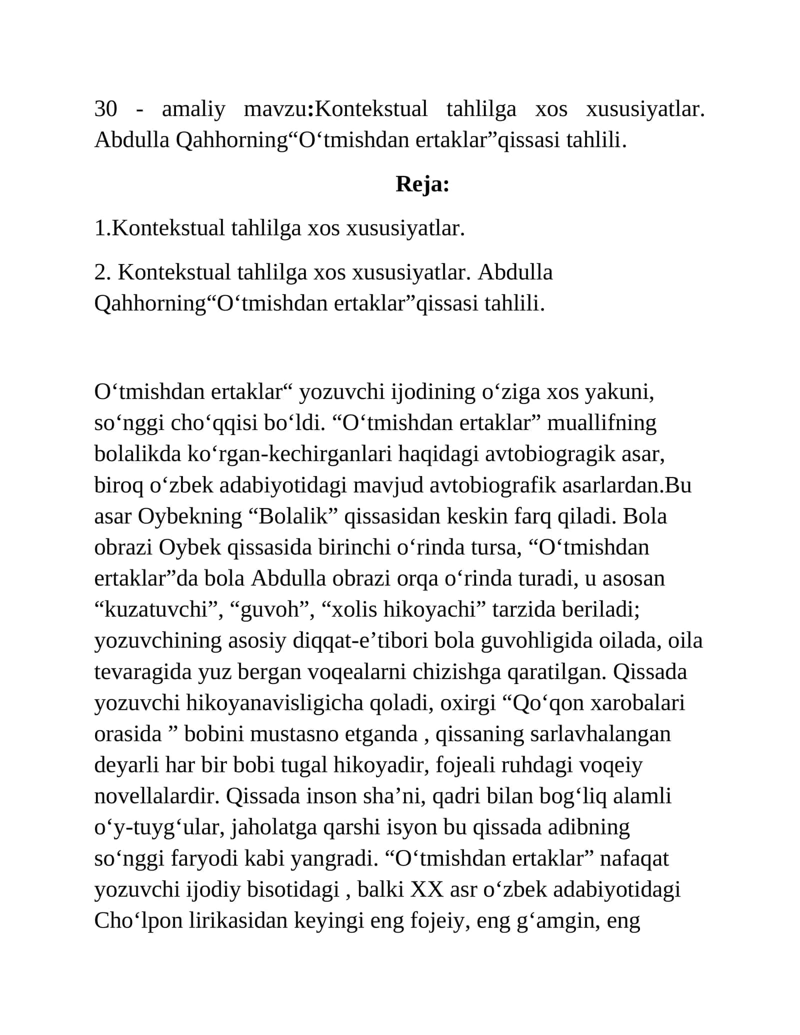 O‘tmishdan ertaklar“ yozuvchi 1