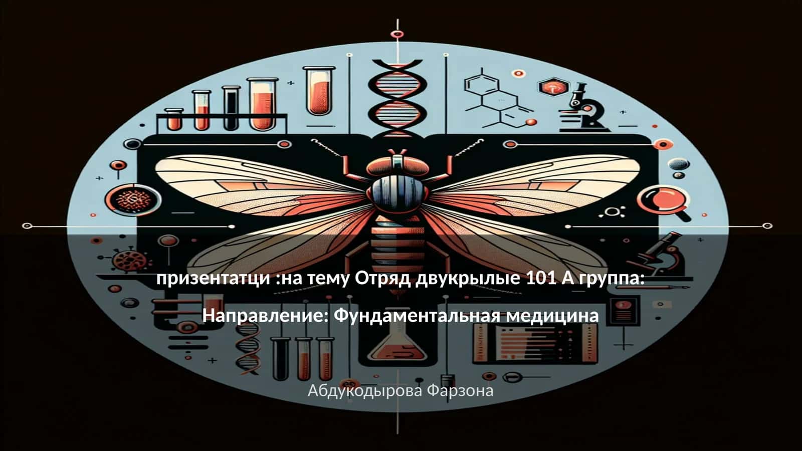 Отряд двукрылые 1