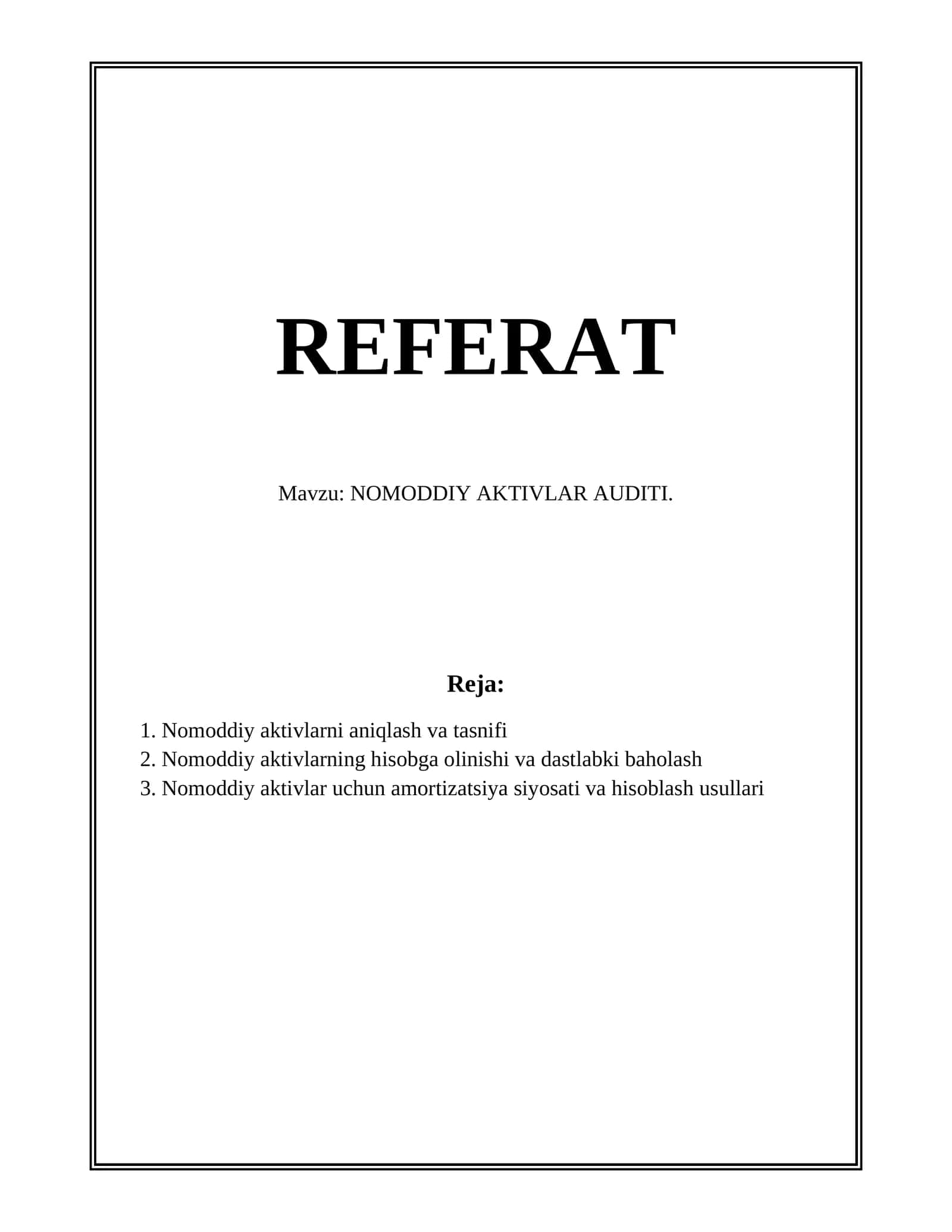 NOMODDIY AKTIVLAR AUDITI 1