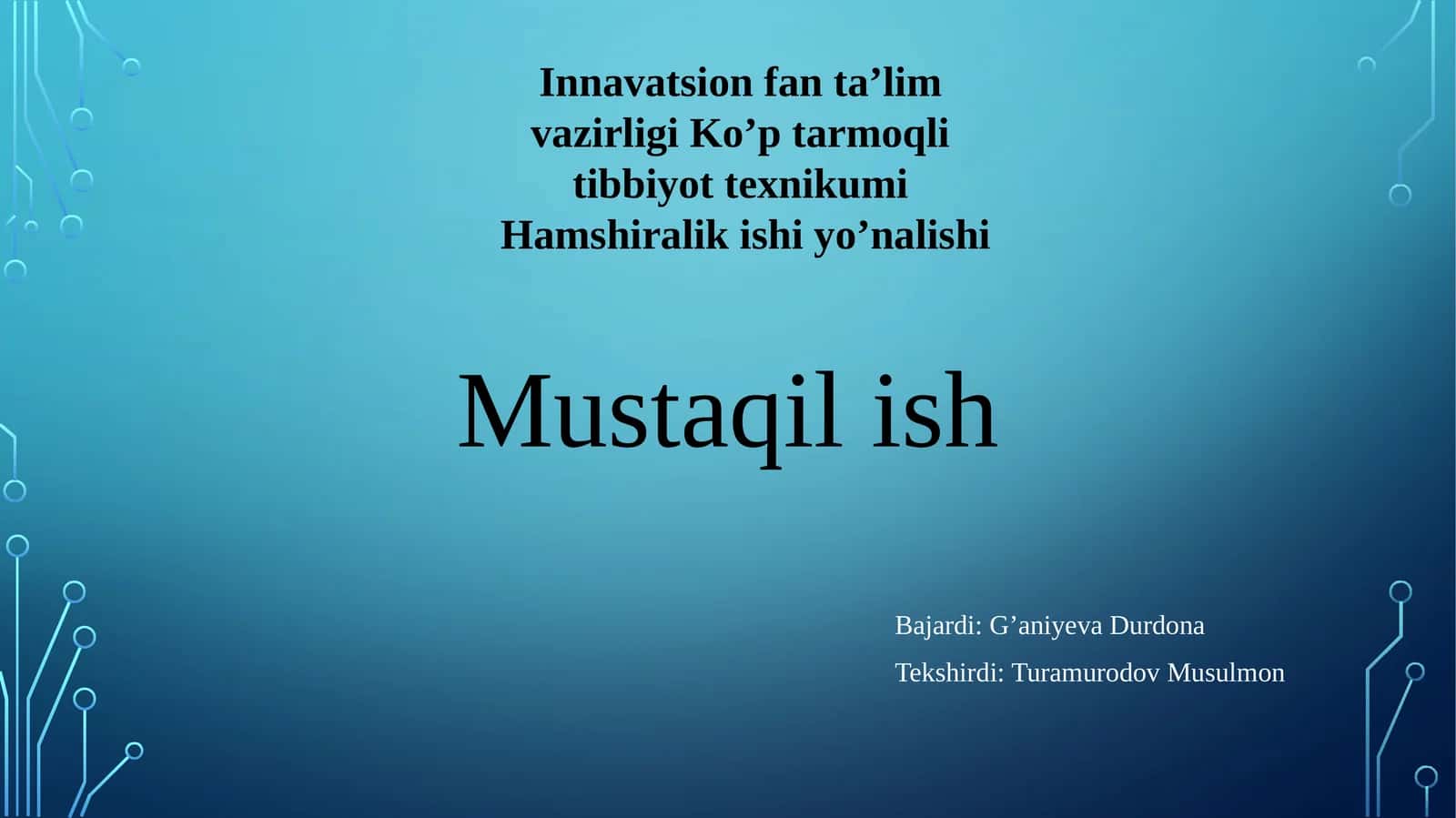 To'qimalar tuzilishi va turari 1