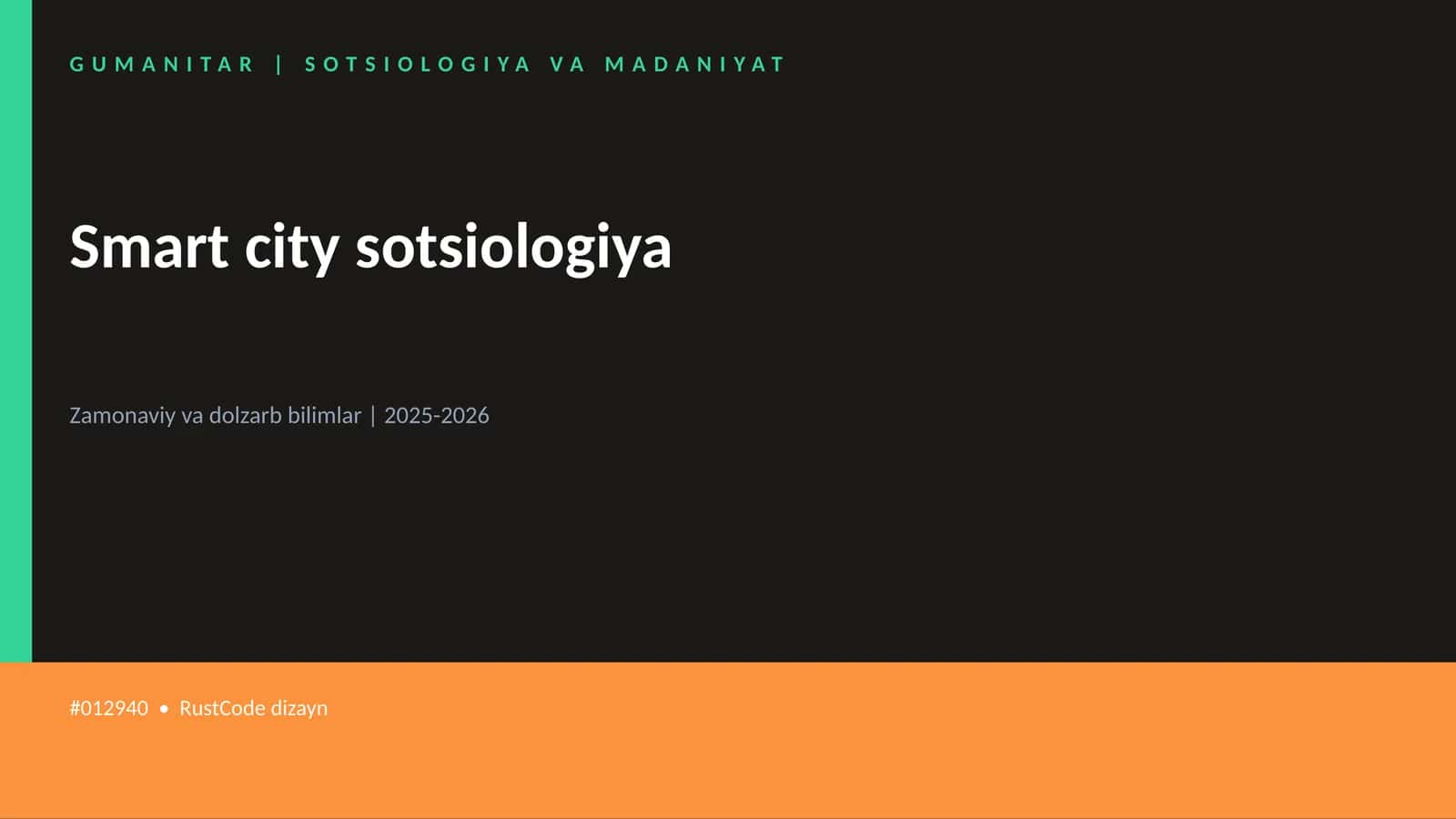 Smart city sotsiologiya 1