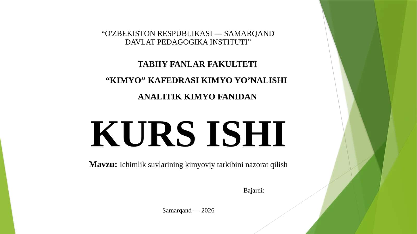 chmlik suvining kimyoviy tarkibi 1
