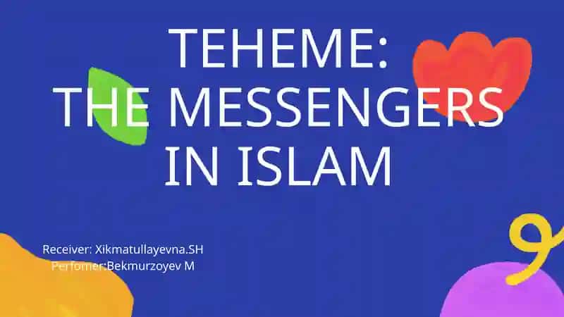 The Messengers in Islam