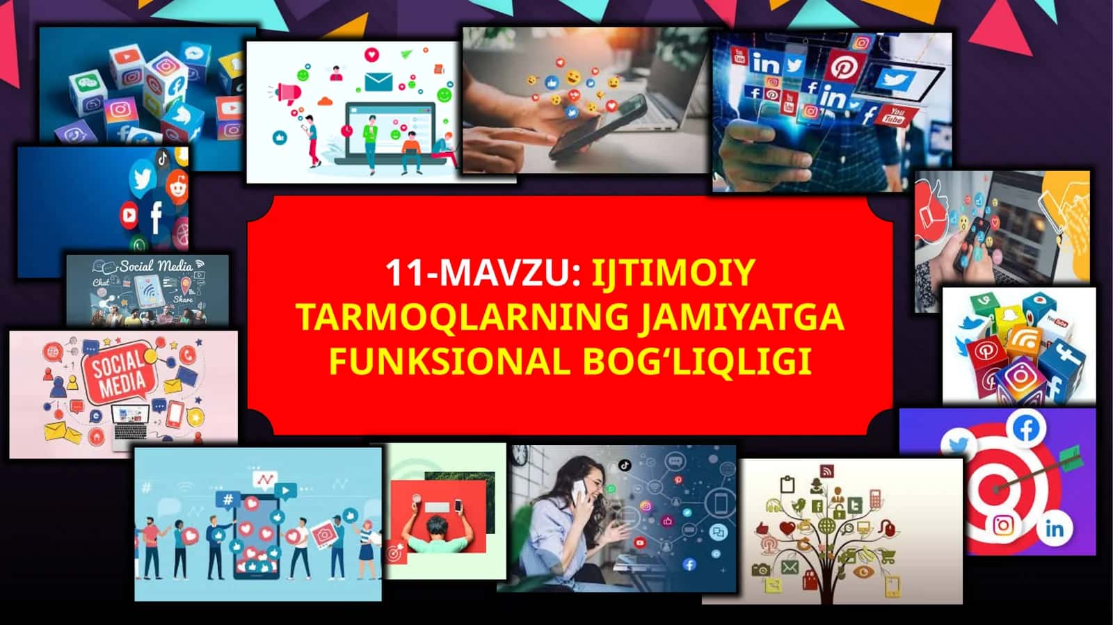 IJTIMOIY TARMOQLARNING JAMIYATGA FUNKSIONAL BOG‘LIQLIGI 1