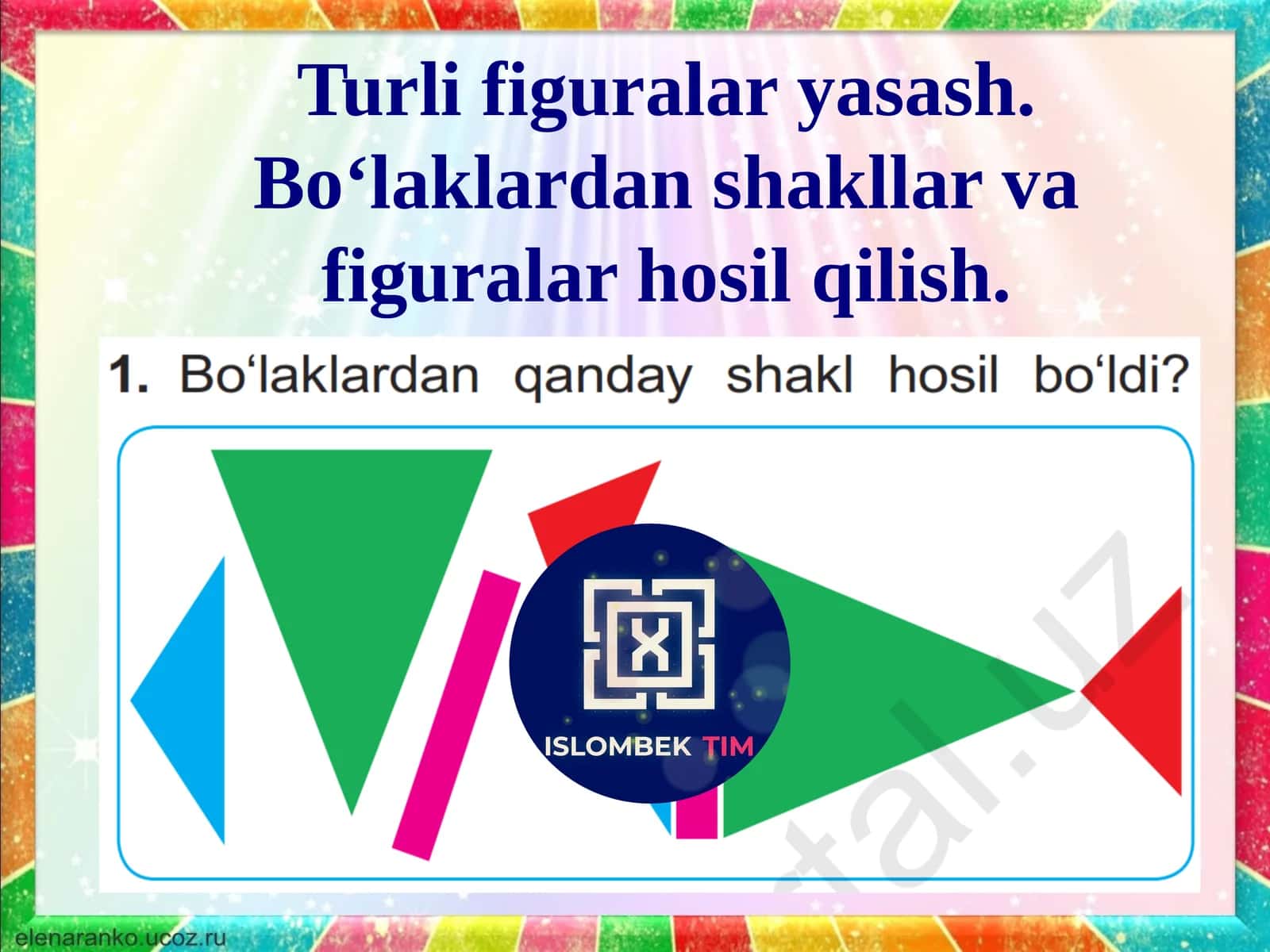 Turli figuralar yasash 1