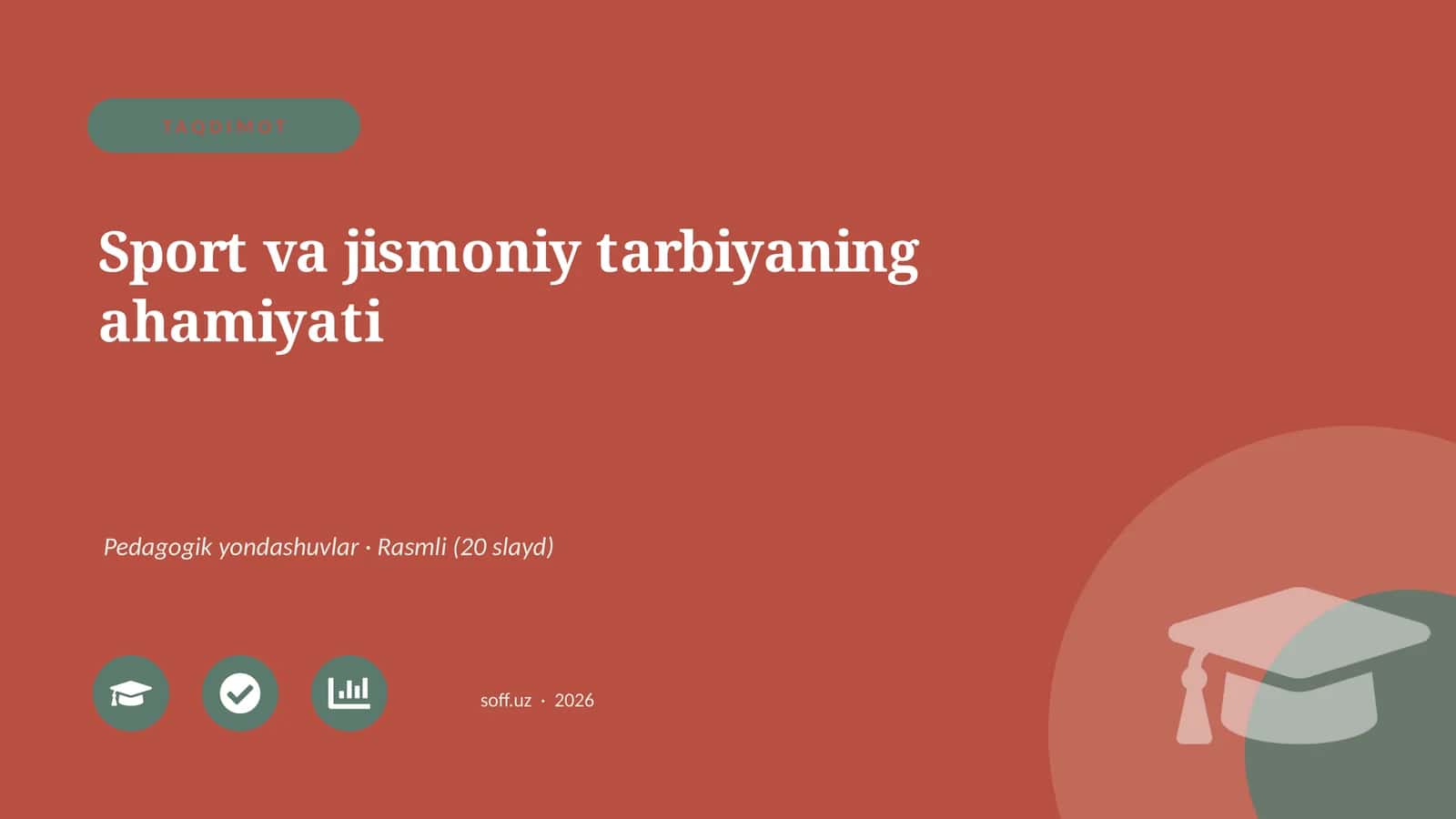 Sport va jismoniy tarbiyaning ahamiyati 1