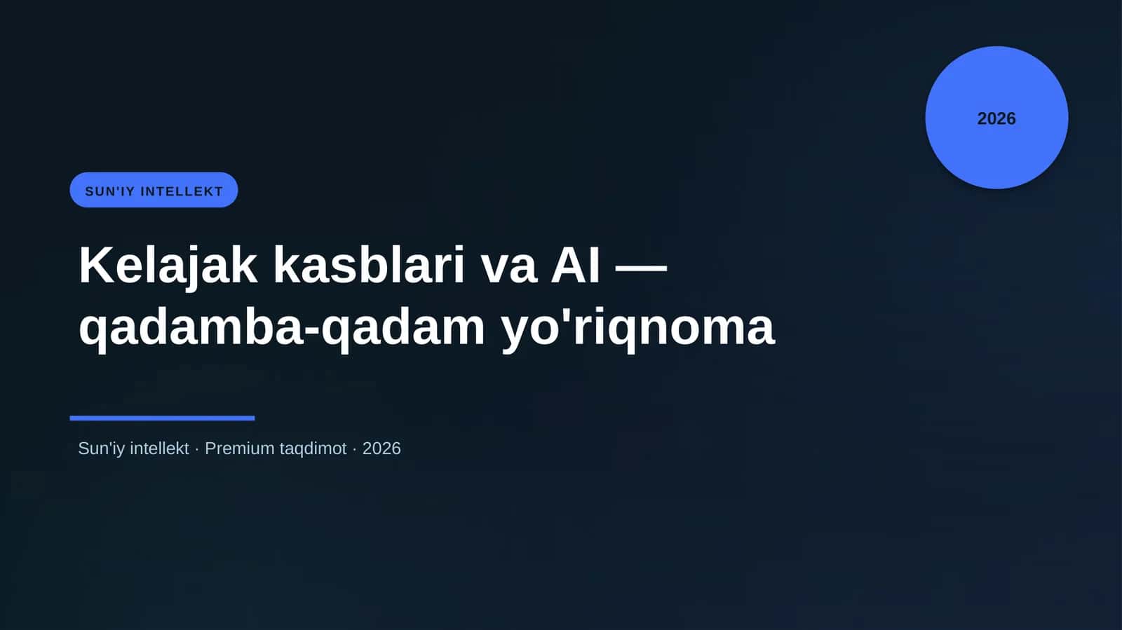 SUN'IY INTELLEKT 1