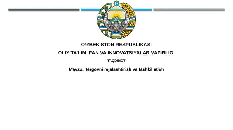 Tergovnirejalashtirishvatashkiletish 1