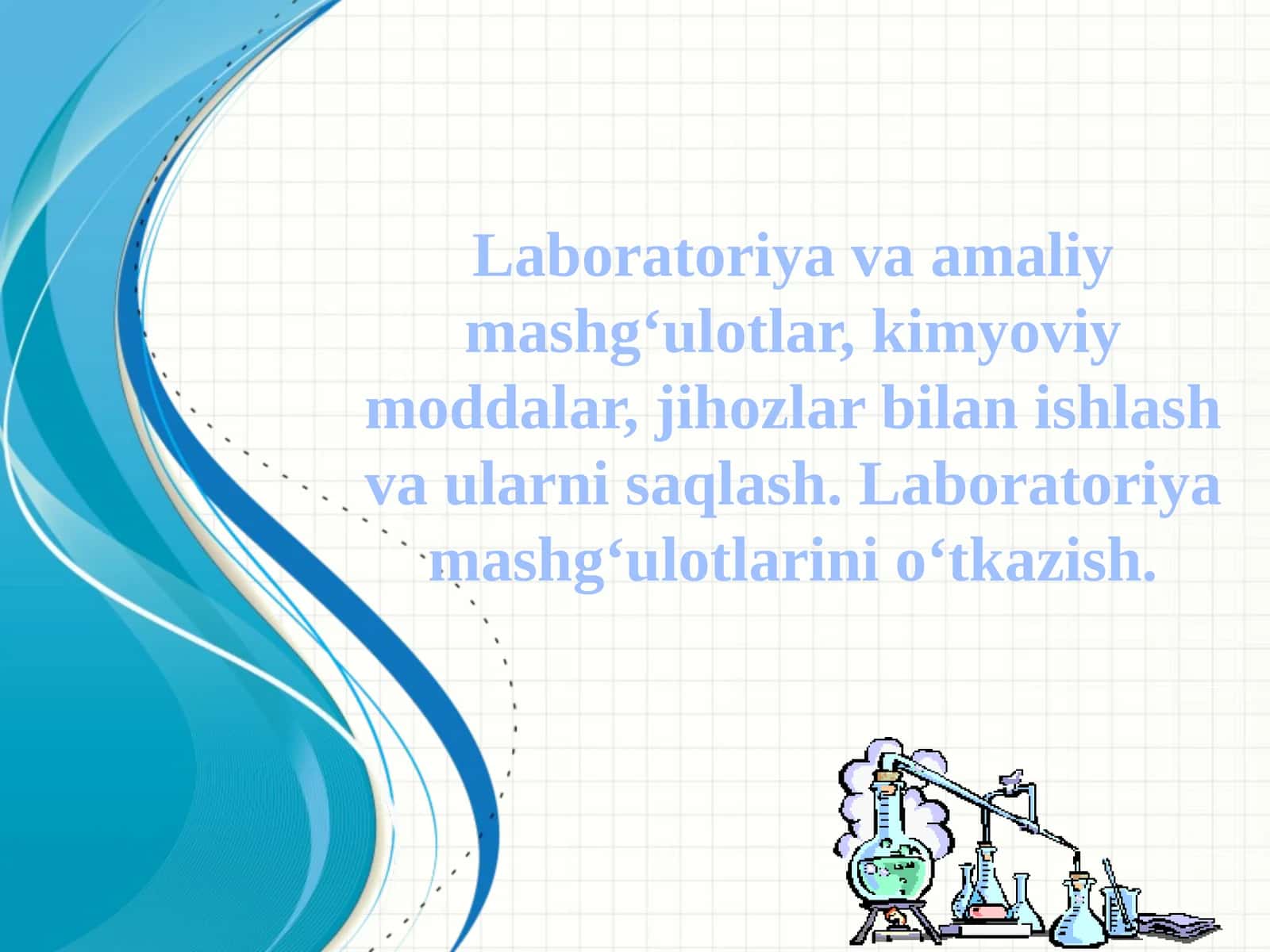 Laboratoriya va amaliy mashg‘ulotlar 1
