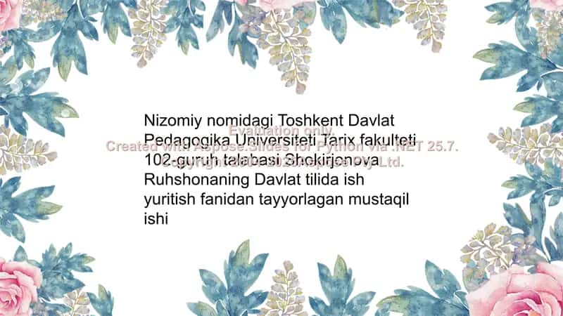 Nutqning Tòģriligi 1