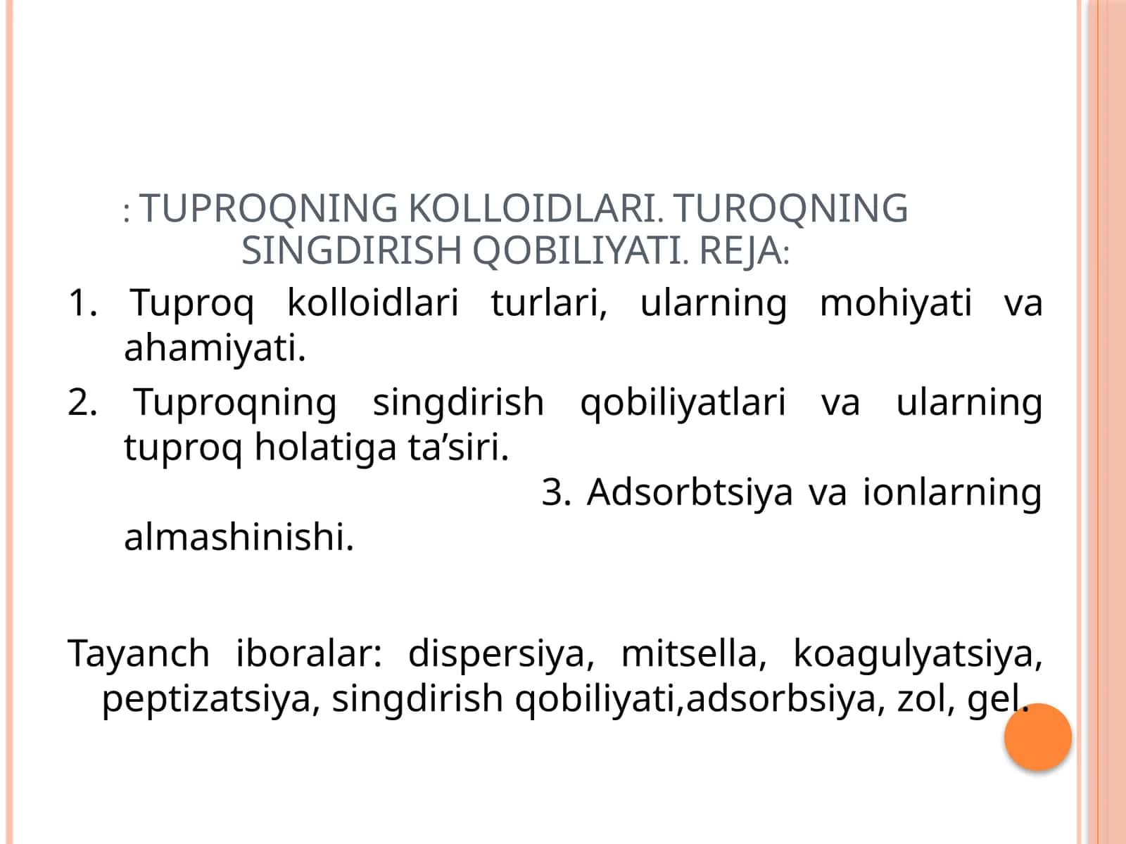 Tuproqning Kolloidlari 1