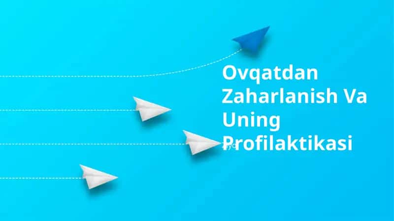 Oziq-ovqat zaharlanish va uning profilaktikasi 1
