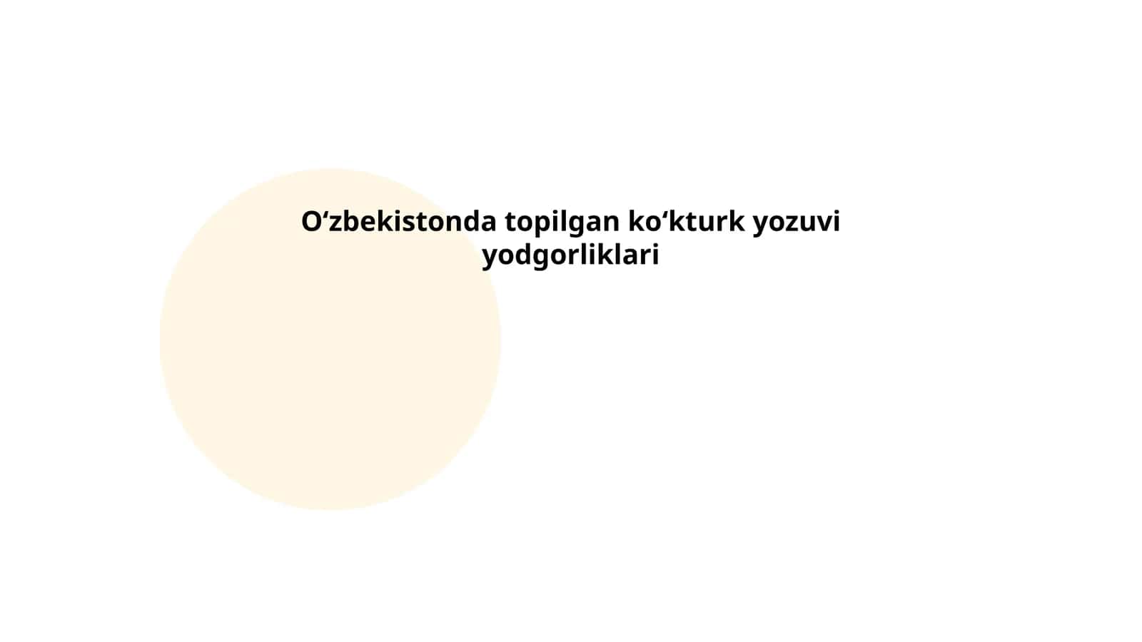 Oʻzbekistonda topilgan koʻkturk yozuvi yodgorliklari 1