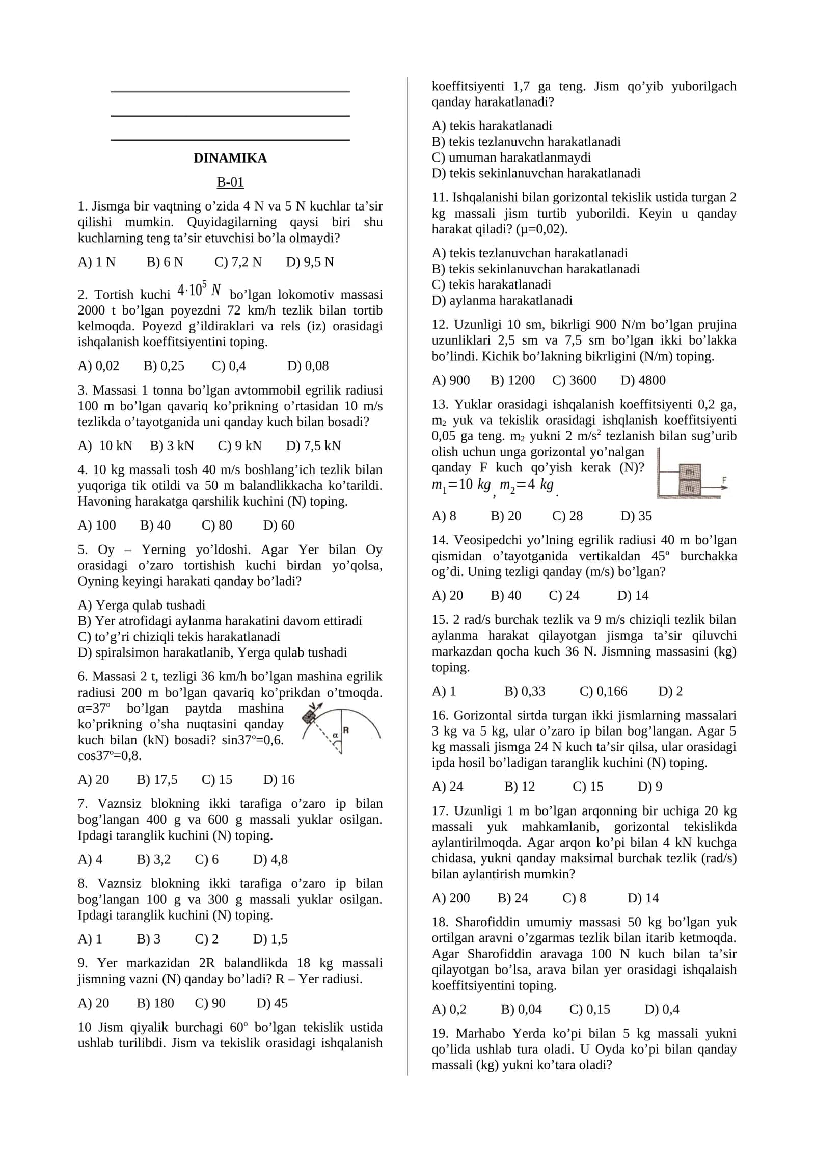 DINAMIKA B-01 1