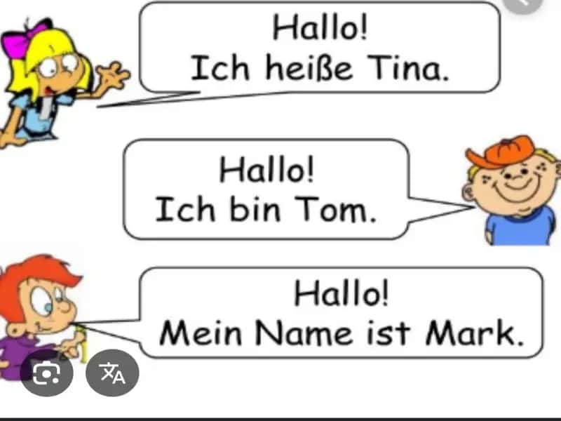 Sich vorstellen auf Deutsch 1