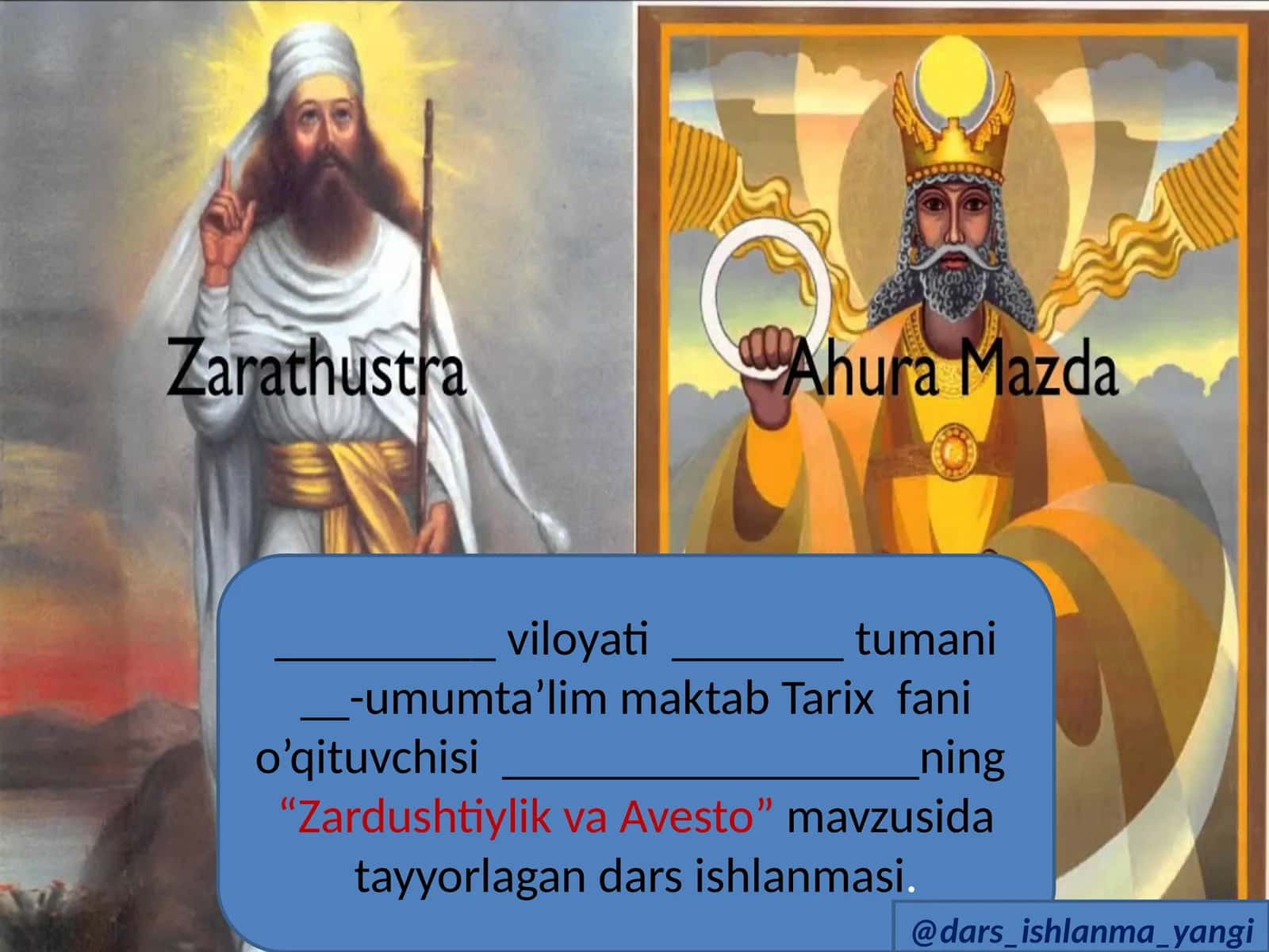Zardushtiylik va Avesto 1