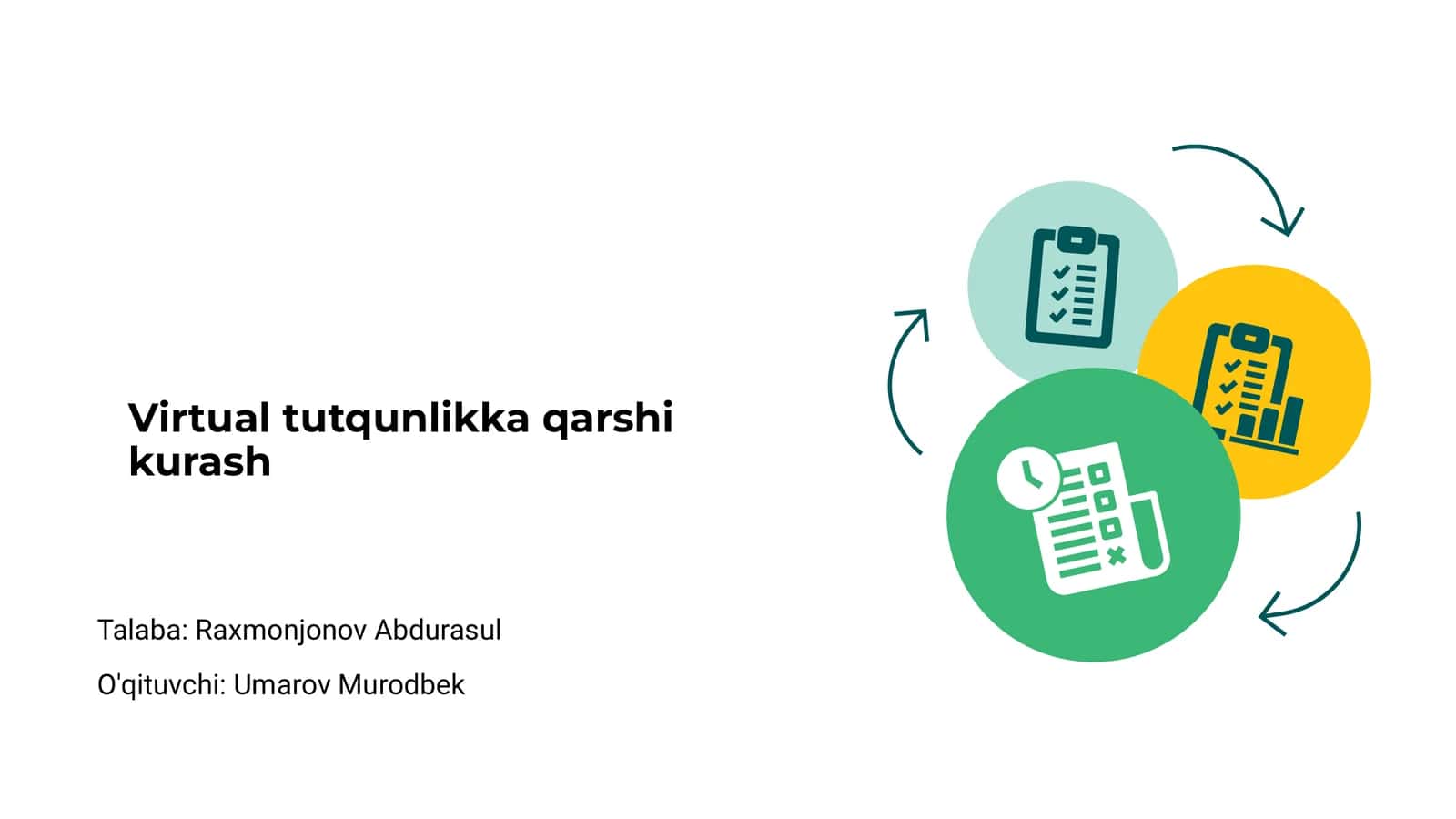 Virtual tutqunlikka qarshi kurash 1