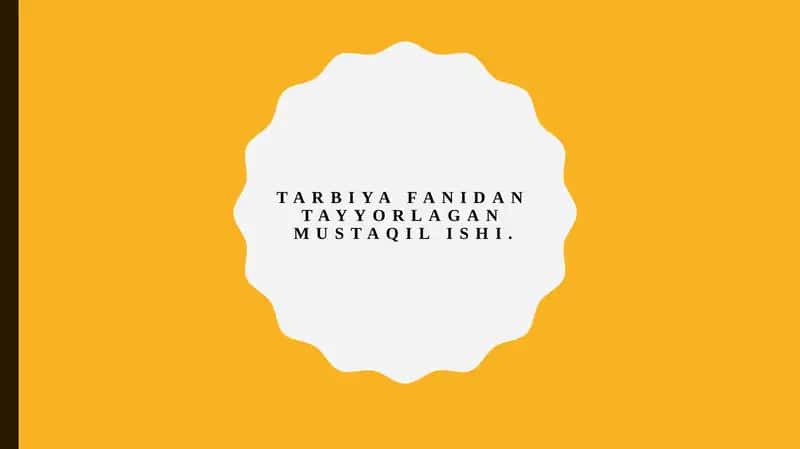 Qadimgi afsona va satirlarning tarbiyaviy ahamiyati. 1