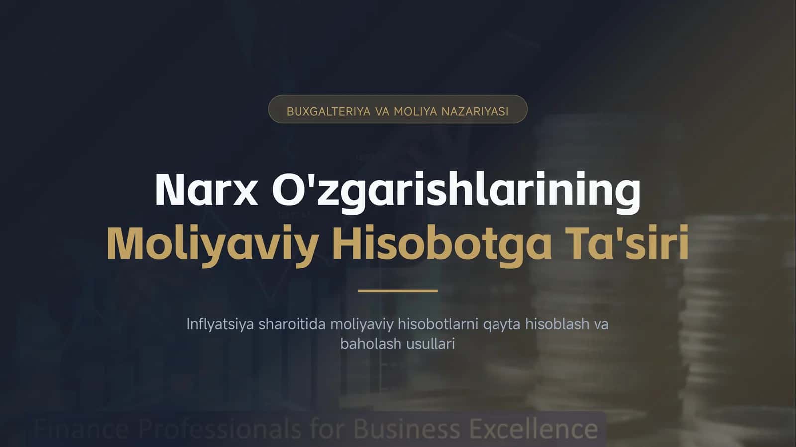 BUXGALTERIYA VA MOLIYA NAZARIYASI 1