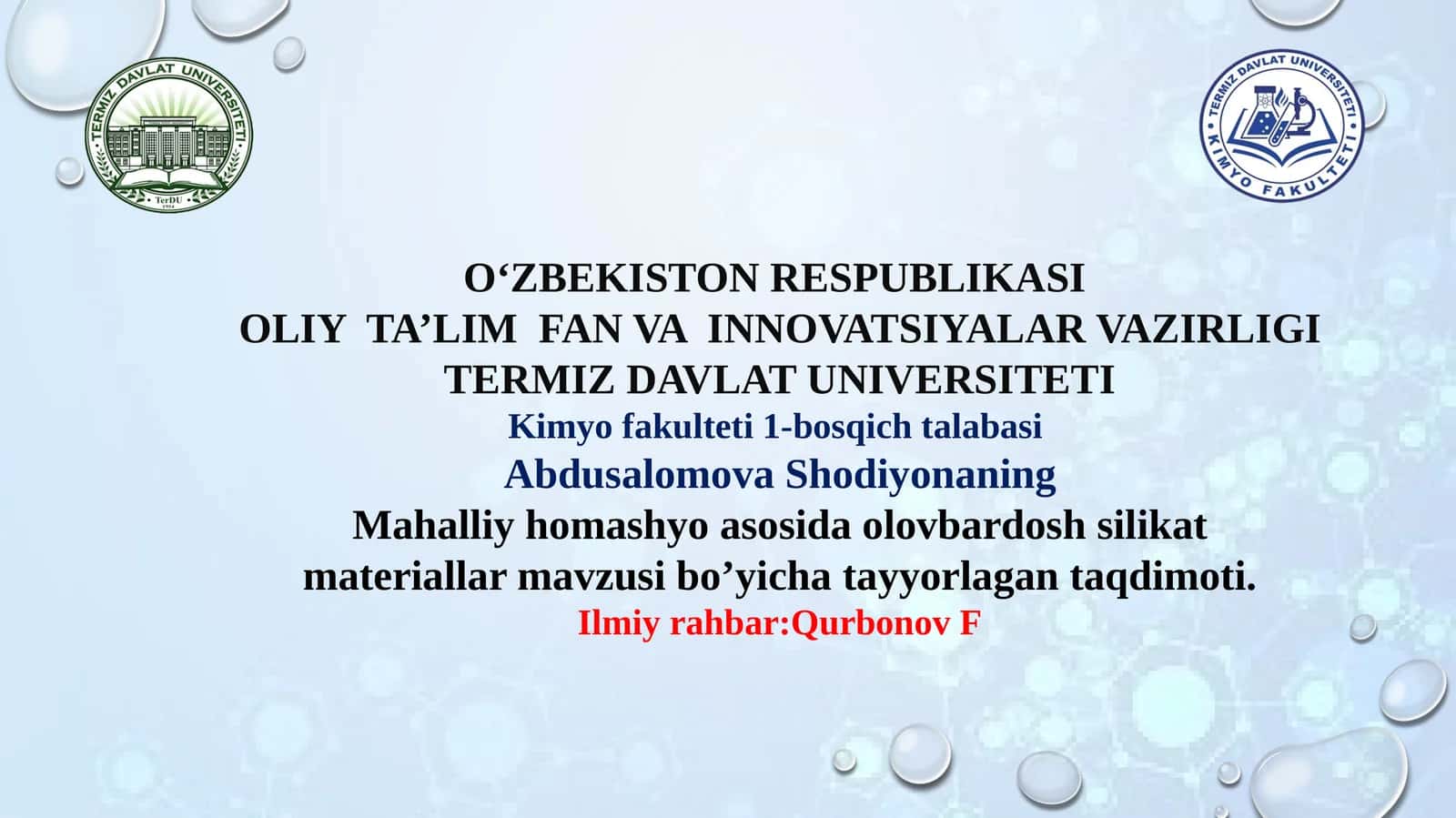 Olov bardoshlikat materiallari 1