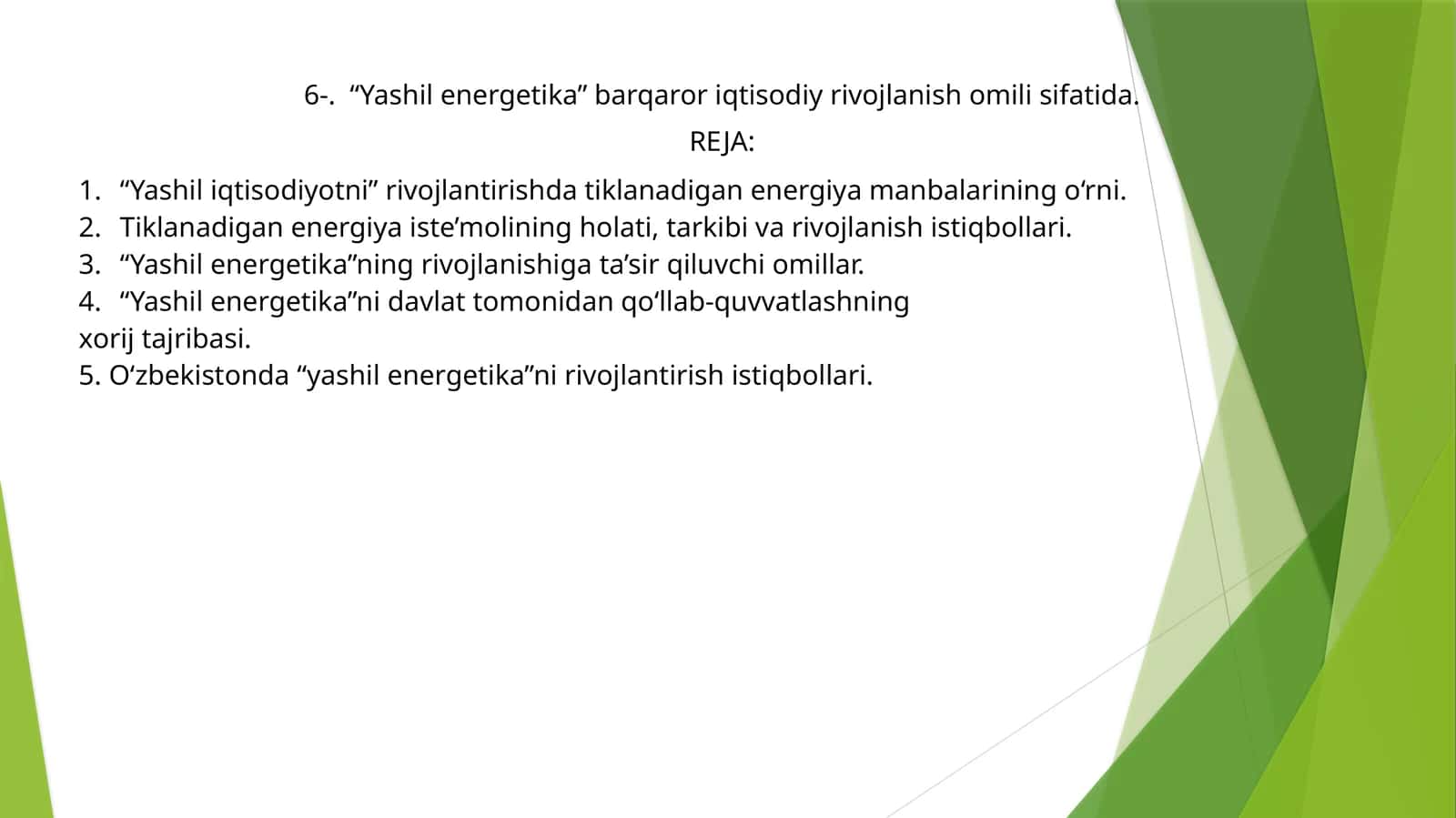 Yashil energetika 1