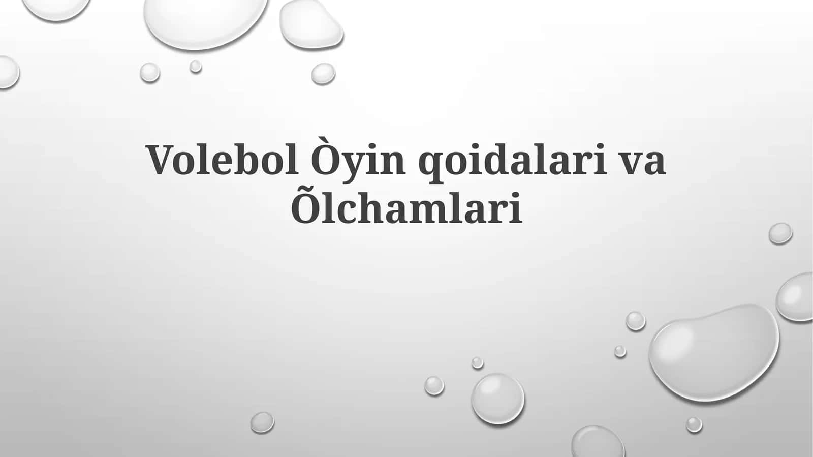 VolebolÒyinqoidalarivaÕlchamlari 1