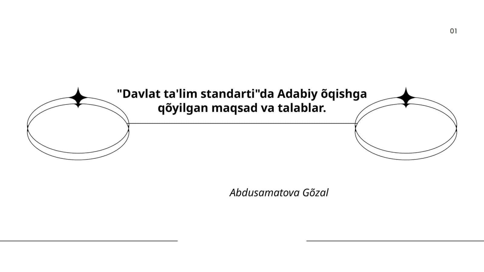 Adabiy tahlil qobiliyatini rivojlantirish 1