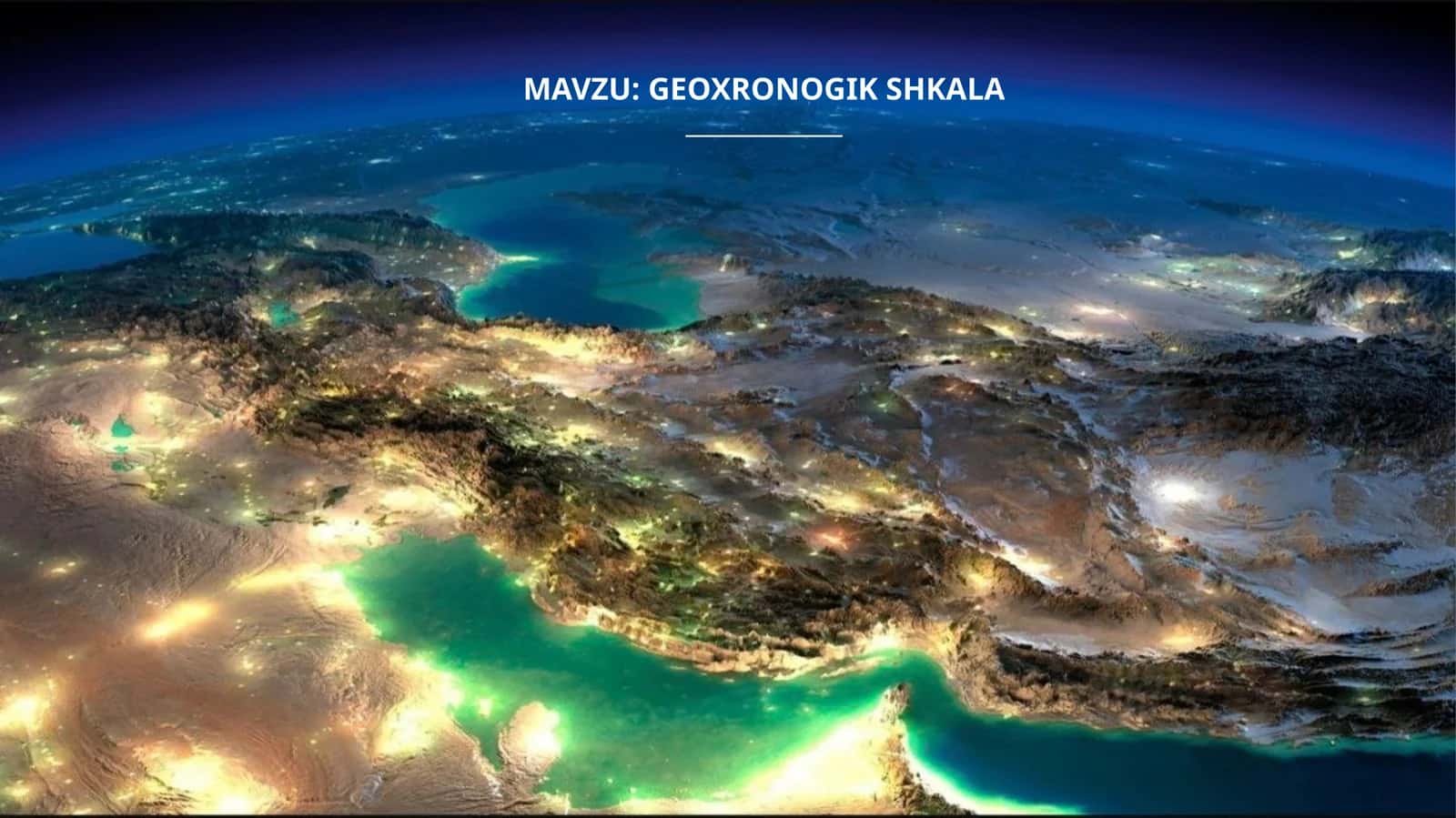 GEOXRONOGIK SHKALA 1
