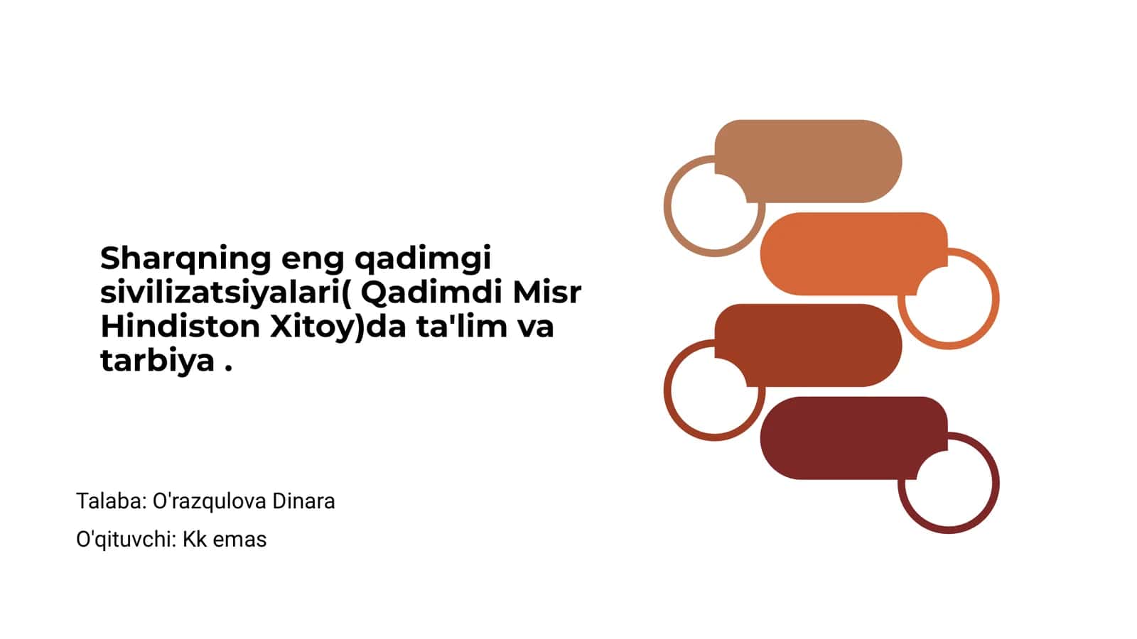 Qadimgi Sharq sivilizatsiyalarida ta'lim va tarbiya 1