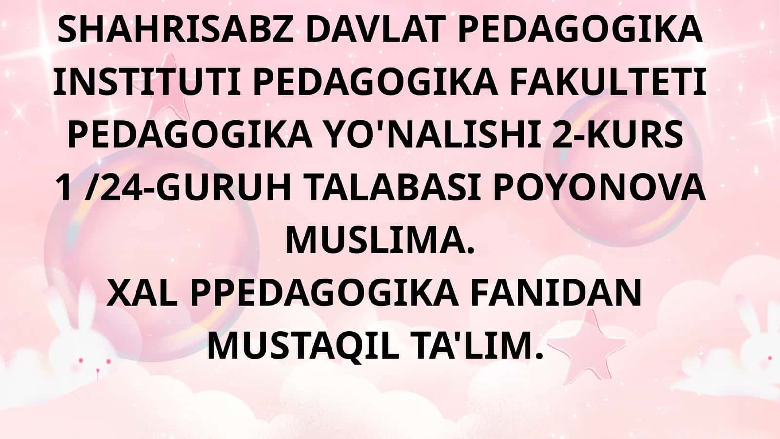 XALQ pedagogikasida kitobxonlik madaniyati 1