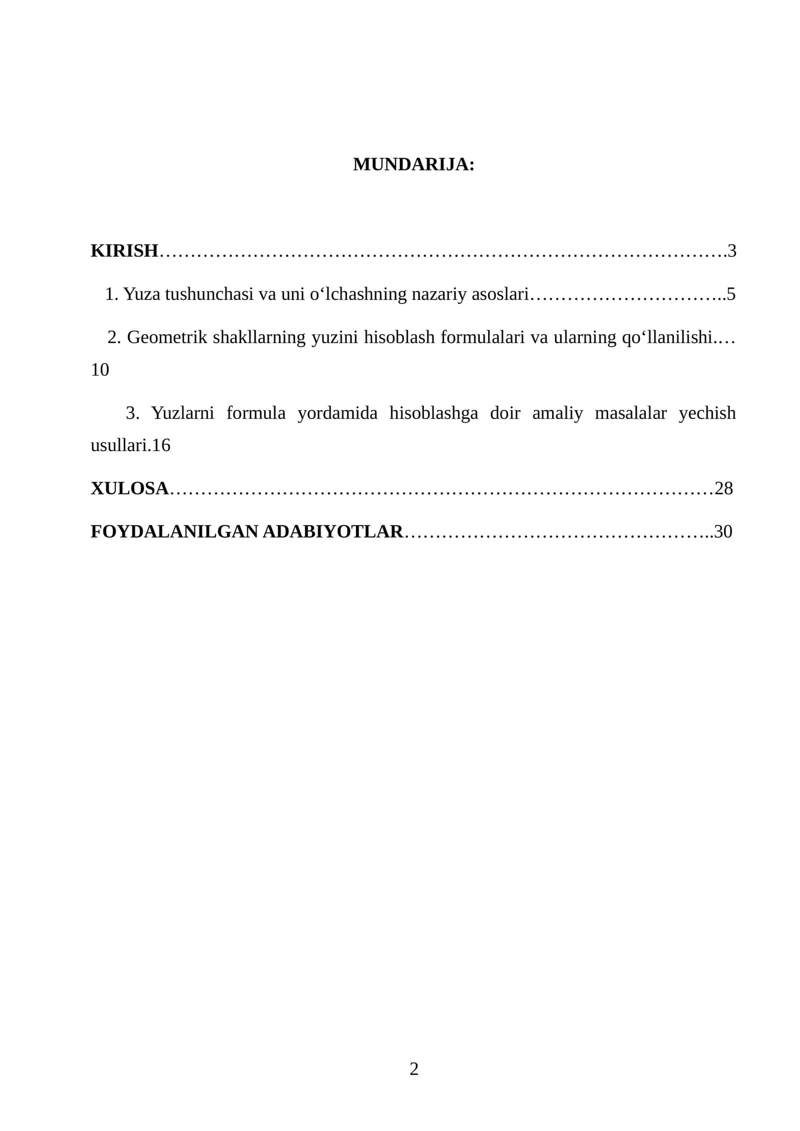 Geometriya matematikasi 1