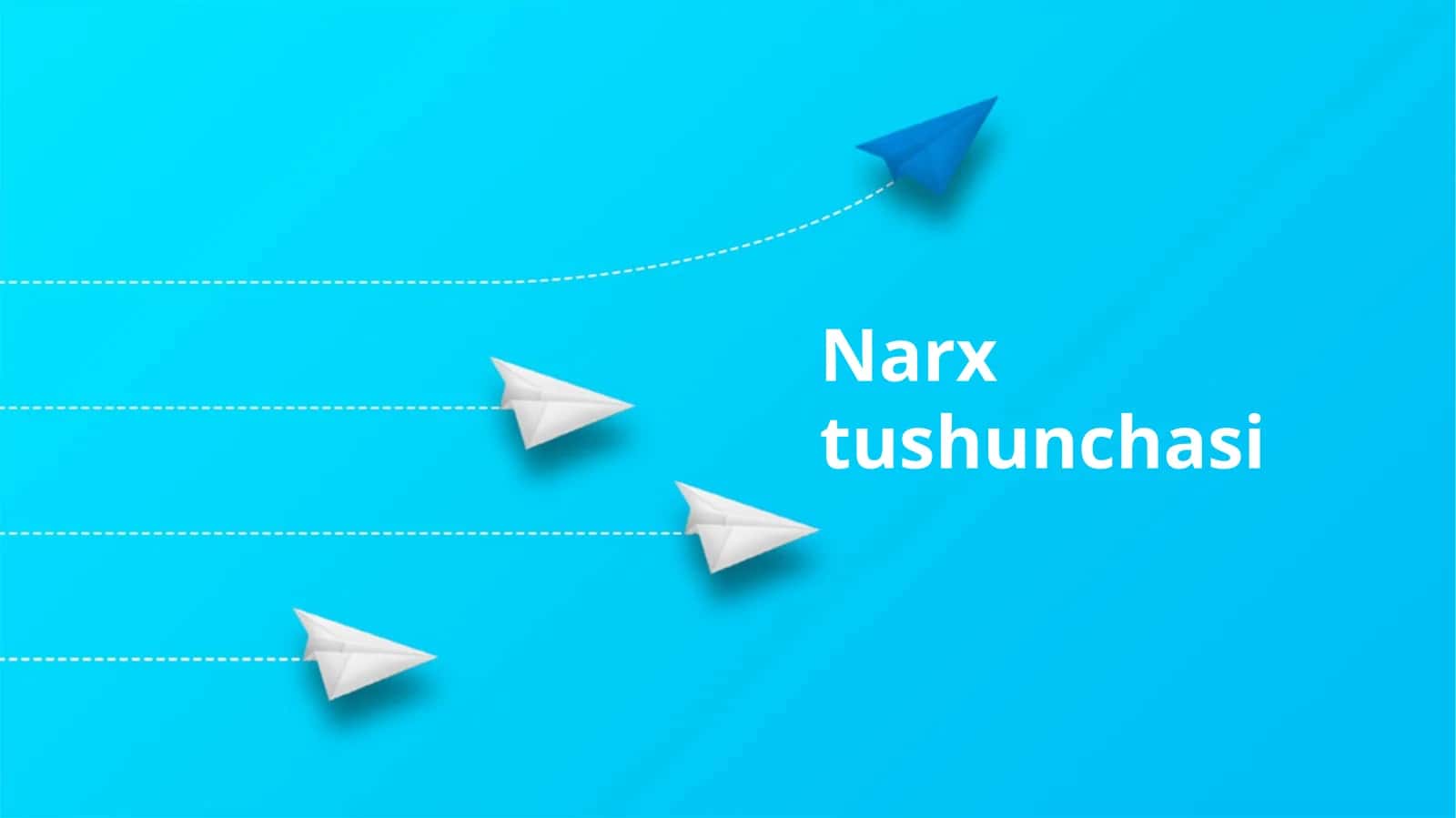 Narx tushunchasi 1