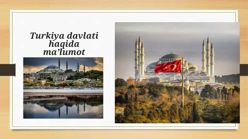 Turkiya Davlati Haqida Ma’lumot 1