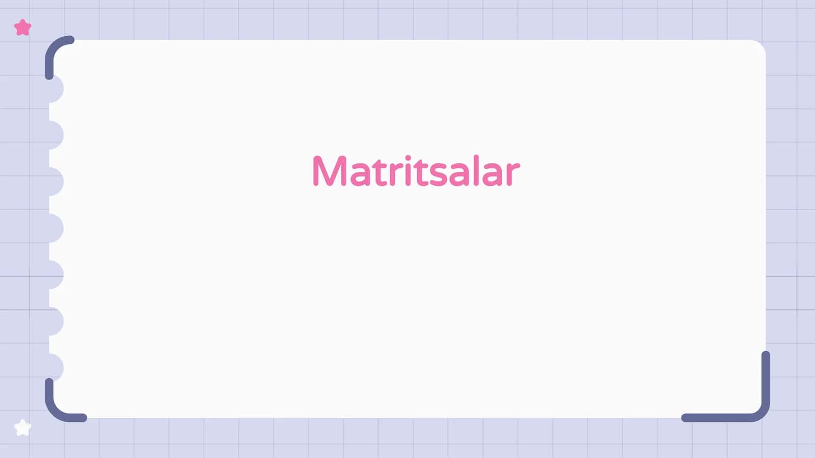 Matritsalar 1