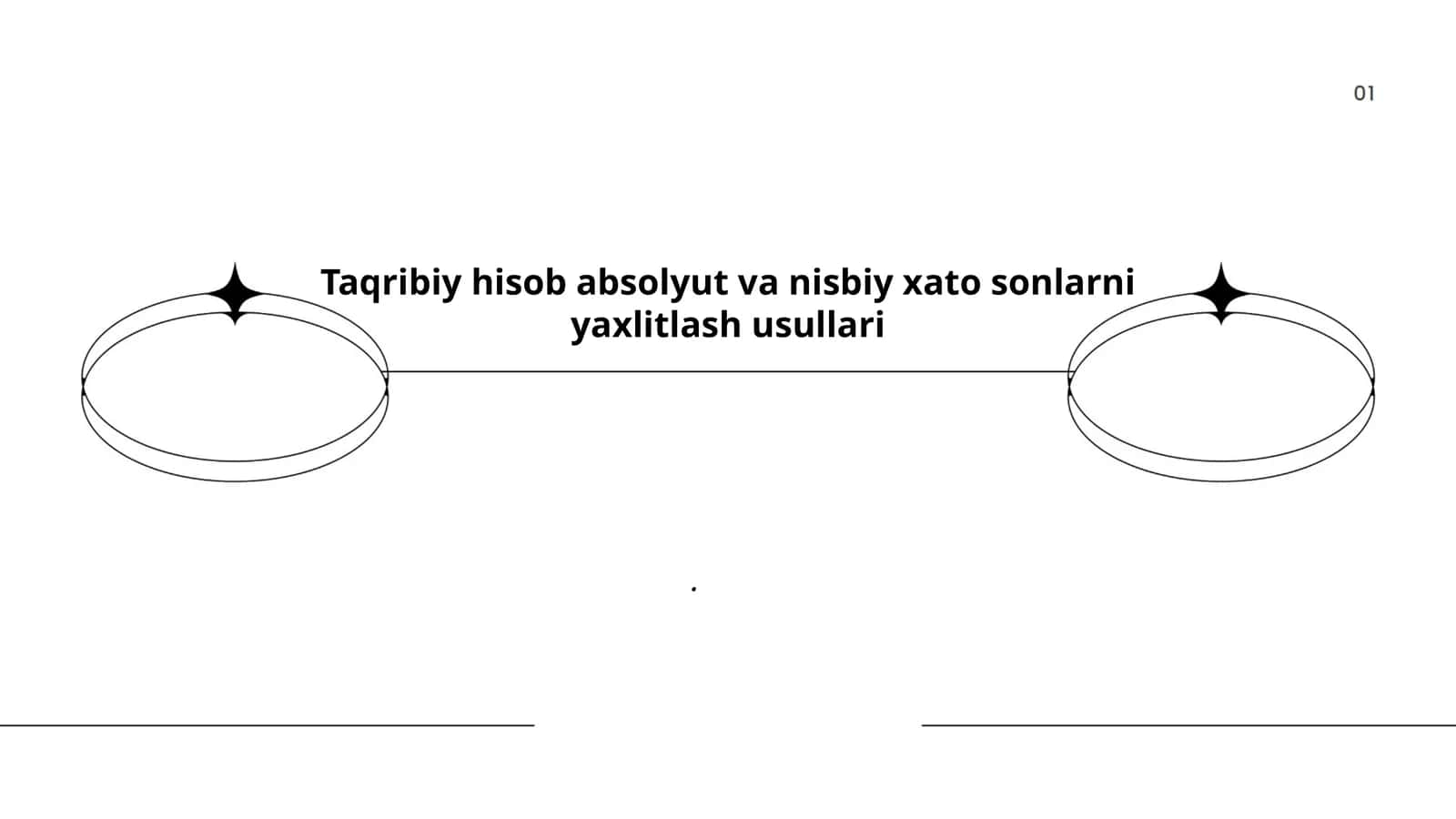 Taqribiy hisobga kirish 1