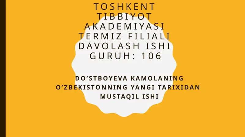 OAV faoliyati 1