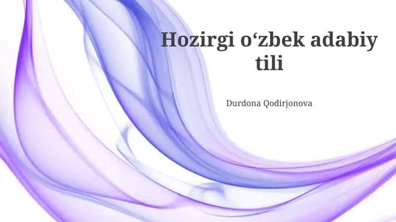 O'zbek Til Siyosati 1