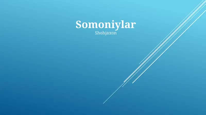 Somoniylar 1
