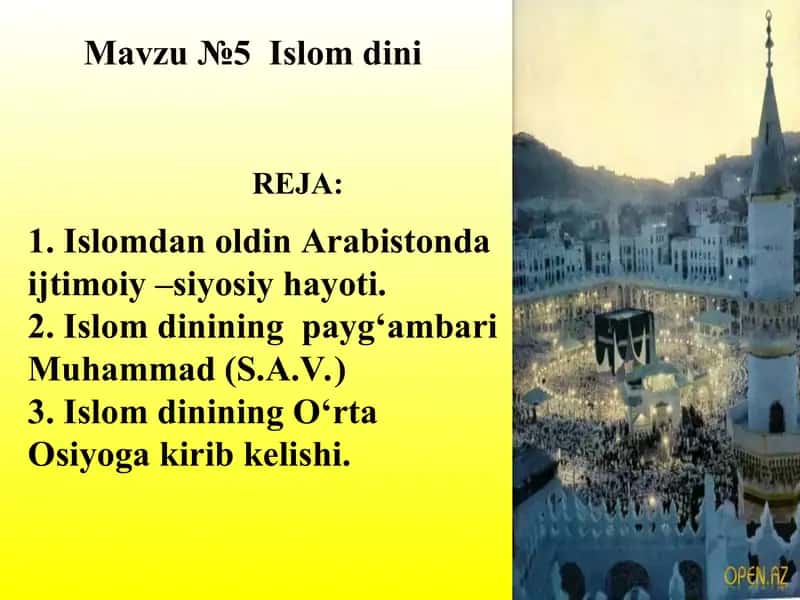 Islom Dini 1