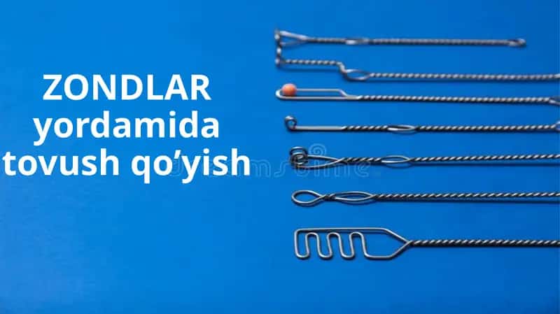 ZONDLAR yordamida tovush qo’yish 1